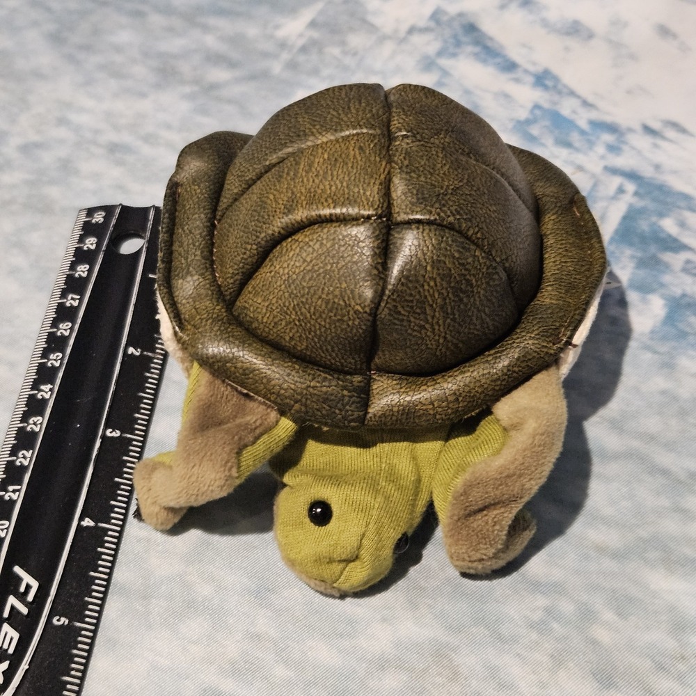 Folkmanis Turtle Finger Puppet Plush 5" YM15-001FM